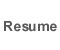 Resume